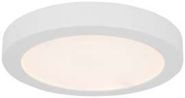 Boston Harbor CL040B WH Ceiling Light Fixture, 0.1 A, 120 V, 12 W, LED Lamp, 750 Lumens, 3000 K Color Temp