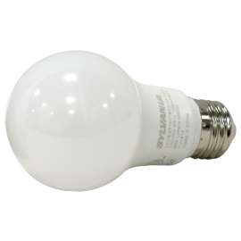 Sylvania 79284 LED Bulb, General Purpose, A19 Lamp, 60 W Equivalent, E26 Lamp Base, Frosted, Bright White Light