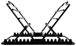 HIC 43183 Roasting Rack, Adjustable, Non-Stick, Chrome