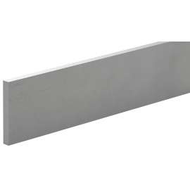 Reliable Mekano Series FBA3436 Flat Bar, 3/4 in W, 36 in L, 1/8 in Thick, Aluminum, 6061-T6 Grade