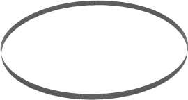 Milwaukee 48-39-0508 Band Saw Blade, 1/2 in W, 35-3/8 in L, 10 TPI, Bi-Metal
