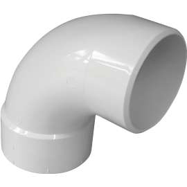GENOVA 400 Series 42940 Street Pipe Elbow, 4 in Hub Spigot, 90 deg