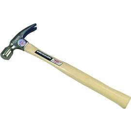 Vaughan 707M Hammer, 32 oz Head, Rip Framing, Straight Claw, Milled Head, Steel Head, 18 in OAL