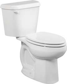 American Standard Colony 751AA101.020 ADA Complete Toilet, Elongated Bowl, 1.28 gpf Flush, 12 in Rough-In, White