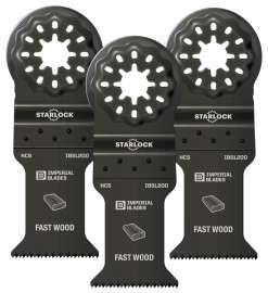 IMPERIAL BLADES Starlock IBSL200-3 Standard Blade, 18 TPI, HCS