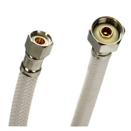 FLUIDMASTER Click Seal Series B1FV20 Water Supply Connector, 3/8 x 1/2 in, Compression x FIP, Vinyl
