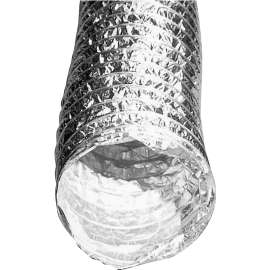 BUILDER'S BEST 110224 Foil Duct, 8 ft L, Class 1 Pressure Class, Aluminum/Polyester