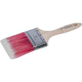 Linzer WC 1160-3 Paint Brush, 3 in W, 3 in L Bristle, Polyester Bristle, Beaver Tail Handle