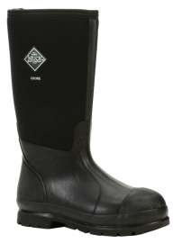 Muck CHORE Series CHH-000A-BL-050 Boots, 5, Black, Rubber Upper