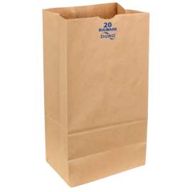 Duro Bag 71020 Heavy-Duty SOS Bag, Virgin Paper, Kraft