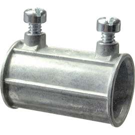 Halex 12212 Concretetight, Set-Screw Coupling, Zinc