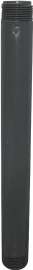 GENOVA 300 Series 383100D Pipe Nipple, 1/2 in MIP, 10 in L, Gray