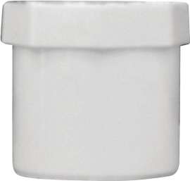 GENOVA 31827 Pipe Plug, 3/4 in Spigot, White