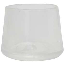 Shepherd Hardware 6211 Leg Tip, Round, Plastic, Clear, 7/8 in Dia, 3/4 in H