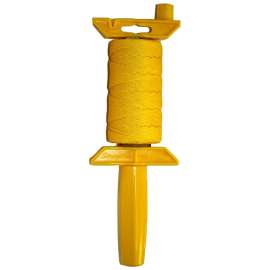 Ben-Mor 60175 Mason and Chalkline Twine, #18 Dia, 250 ft L, Nylon, Yellow