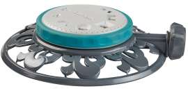 Gilmour 859563-1004 Lawn Sprinkler, 35 ft, Circular, Metal
