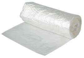 ALUF PLASTICS OWD334830C Trash Bag, 45 gal Capacity, Clear