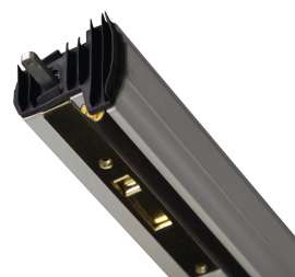 M-D 01560 Combination Astragal, 80 in L, Aluminum