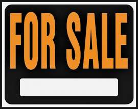 HY-KO Hy-Glo SP-100 Jumbo Identification Sign, For Sale, Fluorescent Orange Legend