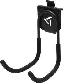 GLADIATOR GAWUXXBHRH Hook, 50 lb, Steel, Granite, Powder-Coated