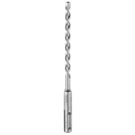 IRWIN 322017 Hammer Drill Bit, 1/4 in Dia, 6 in OAL, Twist Flute, 1-Flute, 2 in Dia Shank, SDS Plus Shank