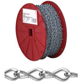 Campbell 072-1727N Jack Chain, #12, Steel, Zinc, 29 lb Working Load
