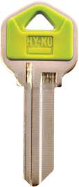 Hy-Ko 13005KW1PY Key Blank with Yellow Plastic Head