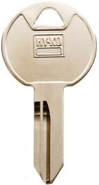 Hy-Ko 11010TM14 Key Blank, Brass, Nickel Plated
