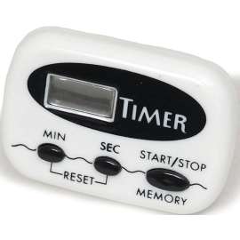 CHEF CRAFT 21239 Timer, Digital Display, 1 sec to 99 min, White