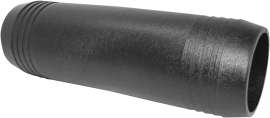 GREEN LEAF SHM114P Hose Mender, Straight, Polypropylene, Black