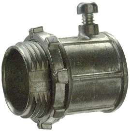 Halex 12115 Concretetight, Set-Screw Connector, Zinc