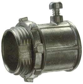 Halex 21212 Concretetight, Set-Screw Connector, Zinc