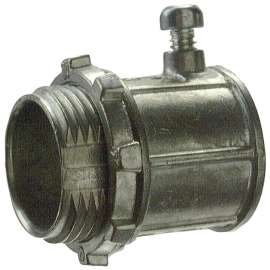 Halex 21210 Concretetight, Set-Screw Connector, Zinc