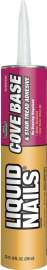 Liquid Nails CB-10 Cove Base and Stair Tread Adhesive, Tan, 10 oz Cartridge