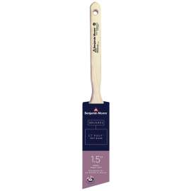 Benjamin Moore U62015-017 Paint Brush, Soft Brush, CT Polymer Bristle, Angle Sash Handle