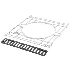Weber 7677 Frame Kit, 18.9 in L, 16.8 in W, Cast Iron​/Steel​, Enamel/Plated