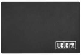 Weber 7696 Floor Protection Mat, 47.2 in L, 31-1/2 in W, Polypropylene, Black