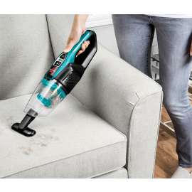 BISSELL Adapt 2286 2-in-1 Vacuum, 14.4 V Battery, Lithium-Ion Battery, Black/Titanium/Teal Housing