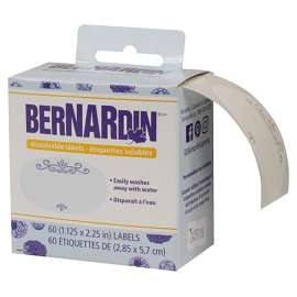 BERNARDIN 01910 Dissolvable Label