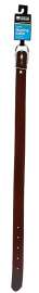 Boss Pet PDQ 30023 Hunting Collar, 23 in L Collar, 1 in W Collar, Leather, Brown
