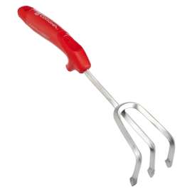 CORONA CT 3334 Cultivator, 3 in W, 13-1/2 in L, 6 in L Tine, 3-Tine, Polymer Handle