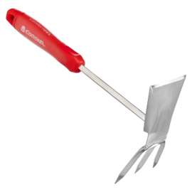 CORONA ComfortGEL CT-3344 Hoe Cultivator, 5.6 in W Blade, 6.3 in L Blade, Stainless Steel Blade, Plastic Handle