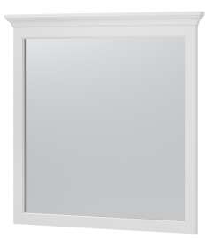 Foremost Hollis Series HOWM3232 Framed Mirror, 32 in L, 32 in W, White Frame
