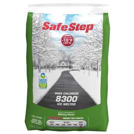Safe Step 8300 53851 Ice Melter, Granular Crystal, Crystal, 50 lb Bag