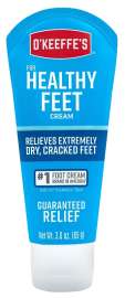 O'KEEFFE'S K1280001 Foot Cream, Paste, 3 oz Tube