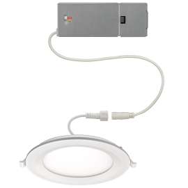 ETI DLLP-NL Series 53828103 Downlight with Nightlight, 14.3 W, 120 V, LED Lamp, Aluminum