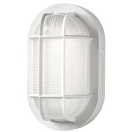ETI MB Series 504071020 Oval Marine Bulkhead Light, 120/277 V, 6.9 W, LED Lamp, 135.4 to 180 deg Beam, 870 Lumens