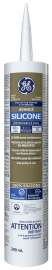 GE Silicone II SE2180 Window and Door Sealant, White, 299 mL
