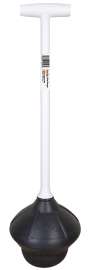 Korky 92-8A Toilet Plunger, 6 in Cup, T-Handle Handle