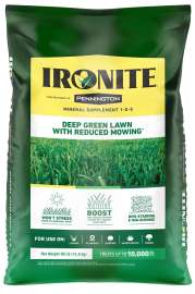 Ironite 100524179 Lawn Fertilizer, 30 lb Bag